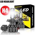 thumbnail image 1 of Pair 9003 H4 6000K White LED Headlight High Low Beam Bulbs For 1997-2004 Toyota Tacoma, 1 of 12