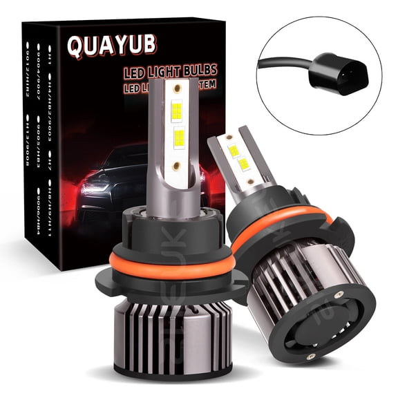Pair 9007 LED Headlights 20000LM LED Lights Bulbs High Low Beam Super Bright