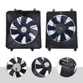 thumbnail image 1 of Pair A/C Condenser Radiator Cooling Fan for Honda Civic 2012-2015 Left & Right, 1 of 12