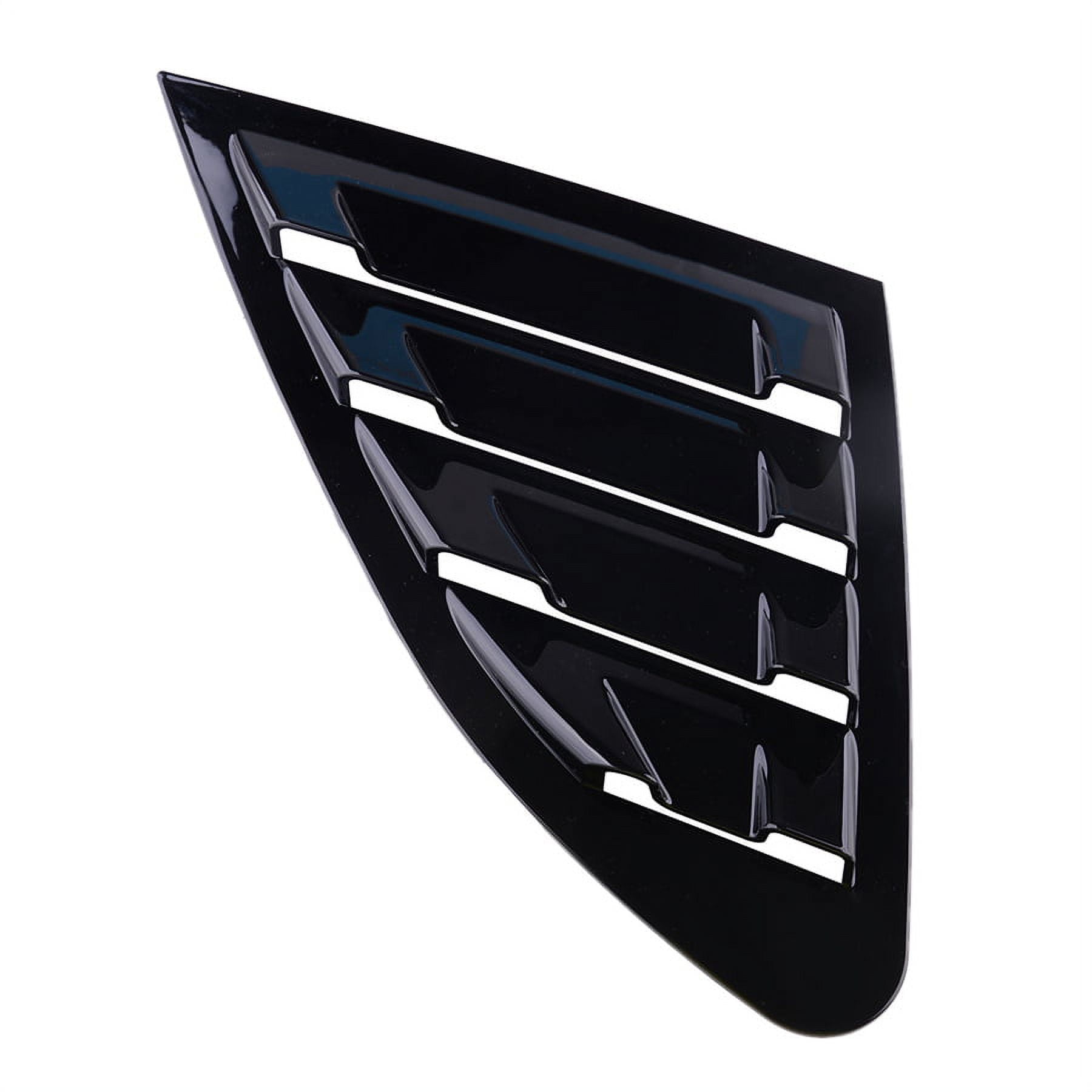 Bright Black ABS Side Window Louver Shutter Covers For 2016-2020 Chevrolet Malibu XL – Exterior Styling 11 thumbnail image