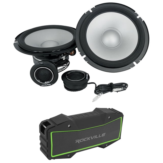 Pair Alpine S2-S65C 80w RMS 6.5