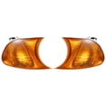 thumbnail image 1 of Pair Amber Turn Signal Light Front Left Right Corner Signal Light for BMW E46 3Series 2000-2001 2Door, 1 of 6