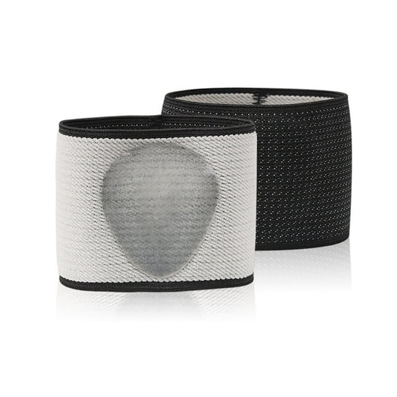 A Pair Arch Support Sleeves,Plantar Fasciitis Relief Bands,Flat Feet Support For Fallen Arches,Shock-Absorbing Elastic Arch Half Pad,Soft Foot Pad Cover for Fallen Arches,Foot Pain Relief (Black)