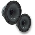 thumbnail image 1 of Pair Audiopipe 6 Bullet Mid Bass Loud Speaker 500W 8 ohms 1.5 Voice Coil Black, 1 of 8