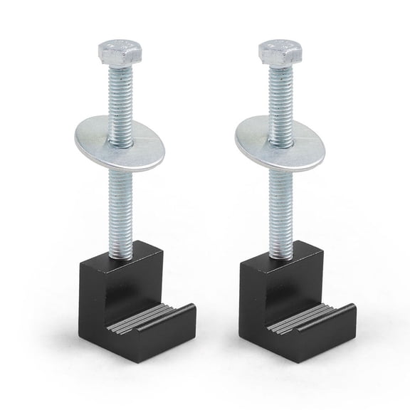 Pair Auto Tool Box Tie Downs Aluminum J Hook Crossover Toolbox Pickup Tie Downs Wide Clamp Toolbox Tensioner