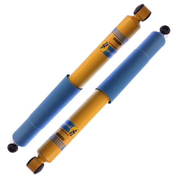 Pair Bilstein B6 Front Left Right Shocks Struts For Ford Excursion 4WD 4x4 2000-2005 w/ Leaf Spring Front Suspension - BuyAutoParts