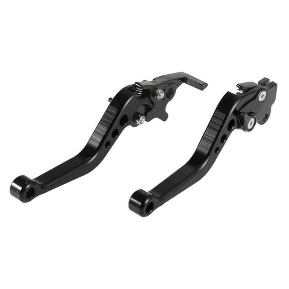 Pair Black Motorcycle Handlebar Short Brake Clutch Levers for Honda