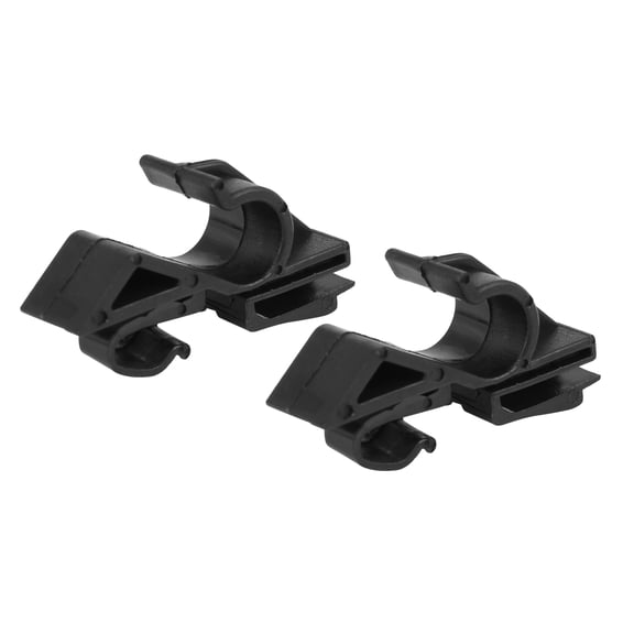 Pair Black Rear Parcel Shelf Clips for 2006-2016 Fiat Grande Punto 71719952 71719953