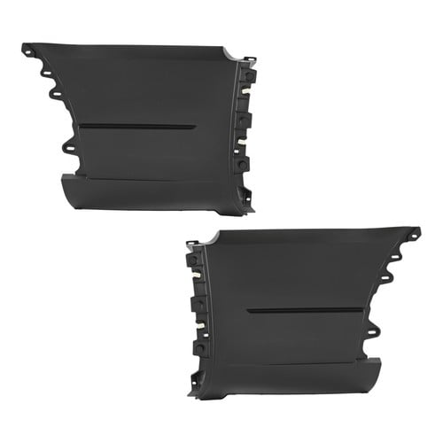 Pair Bumper Face Bar Ends Extensions Set of 2 Rear Driver & Passenger Side