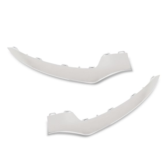 Pair Bumper Face Bar Trims Molding Step Pads Fit for Mercedes E350 E400 E550