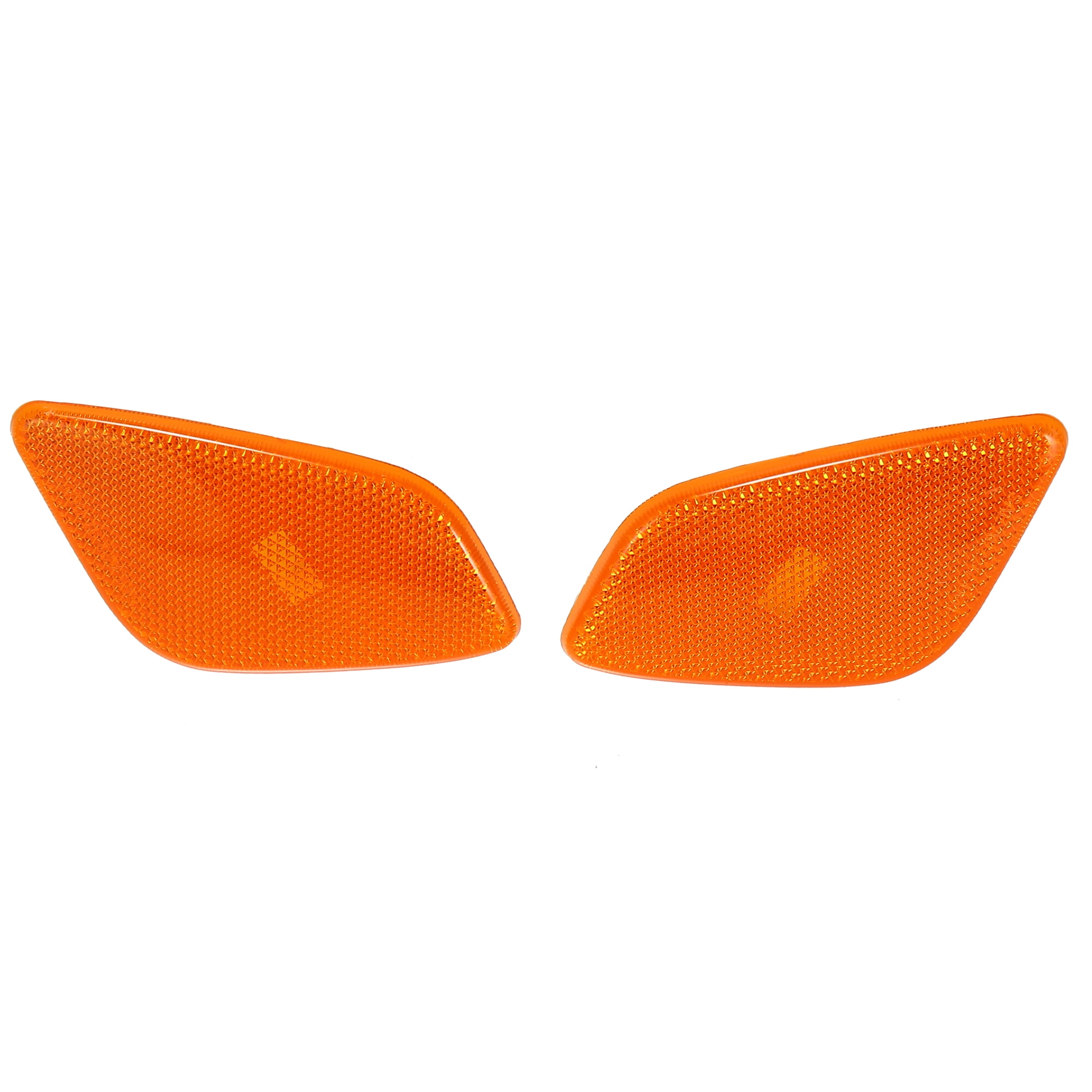 Pair Car Front Bumper Side Marker Light Housing Marker Lights Cover