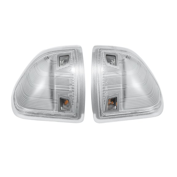 Pair Car LED Side Marker Lights Turn Signal Light Assembly for Ram 3500 2500 1500 2011-2021 68302828AA 68302829AA