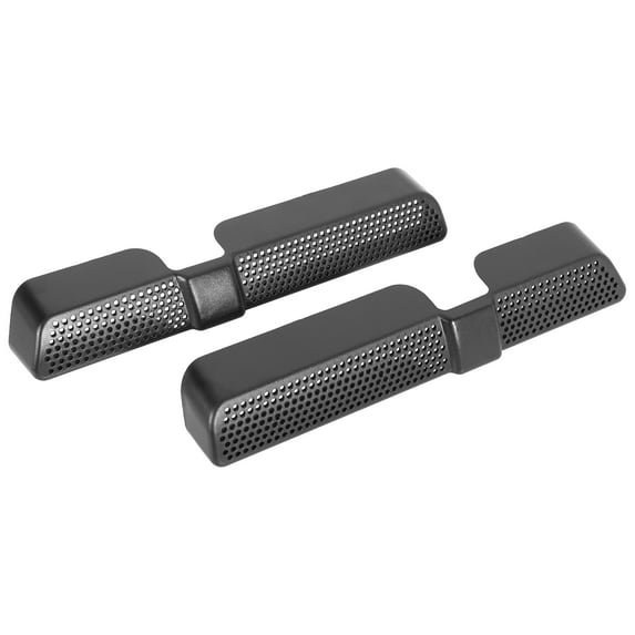 Pair Car Vehicle Under Rear Seat Air Vent Cover Black for Volkswagen Tiguan 2018 2019