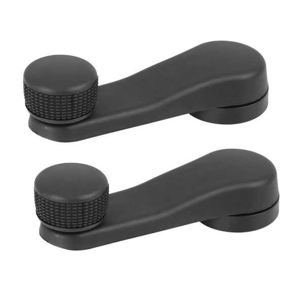 Pair Car Vehicle Window Winding Handle Left Right Black for 1995-2003 for VW T4 Transporter