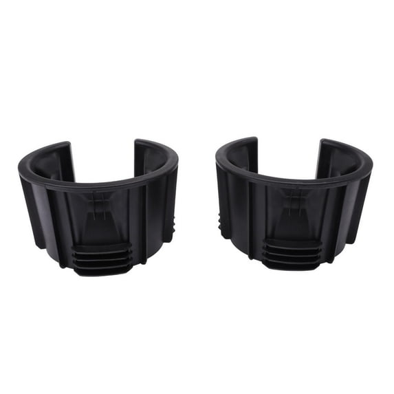 Pair Center Console Cup Holder Insert Fit for Land Rover Discovery LR3 LR4 L322 L320 L494 2004-2017