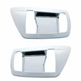 thumbnail image 1 of (Pair) Chrome Door Handle Trim compatible w/ Kenworth 2006+ W900, T880, T660, C500 RH & LH, 1 of 3