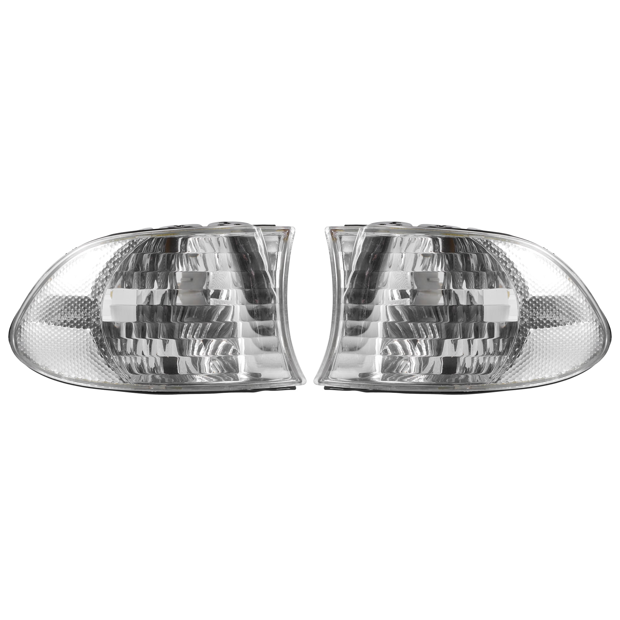 Pair Clear Turn Signal Light Front Left Right Side Corner Signal Light for BMW E38 7 Series 1999-2001