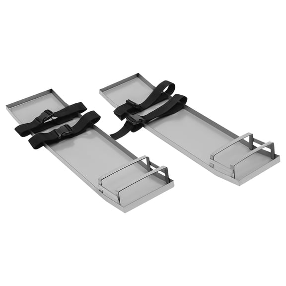 Pair Concrete Knee Boards Cement Moving Slider Kneeler Board Stainless Steel