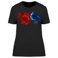 thumbnail image 1 of Pair Contrast Color Betta Siam T-Shirt Women -Image by Shutterstock, Female x-Large, 1 of 2