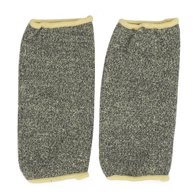 Pair Cut Resistant Sleeves Safety Level 5 Prevent Scrapes Scratches for