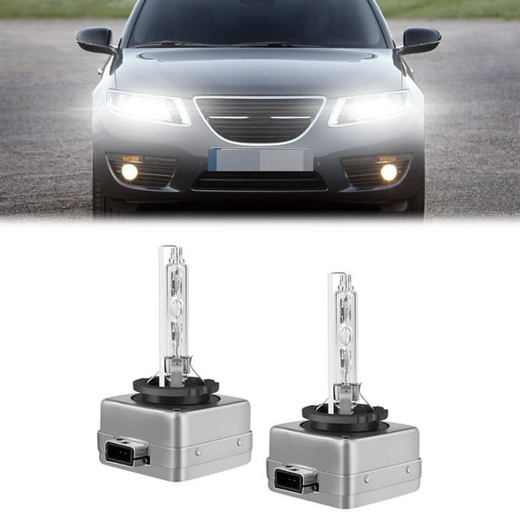 Pair D1S D1R D1C HID Headlight Bulbs High Beam/Low Beam For Cadillac Escalade EXT 2007-2013 6000K Bright White