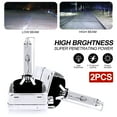 thumbnail image 1 of Pair D1S D1R D1C HID Headlight Bulbs High Beam/Low Beam For Cadillac XLR 2009 6000K Bright White, 1 of 8