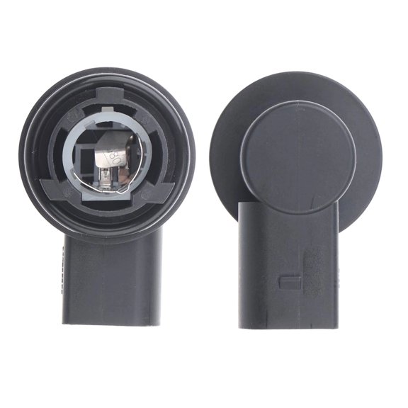 Pair DRL Bulb Socket Holder 6R0953123A 2 Pin Headlight and Vehicle Lamp Base for Lamp Housing Repair and Vehicle Lighting Service Work Part
