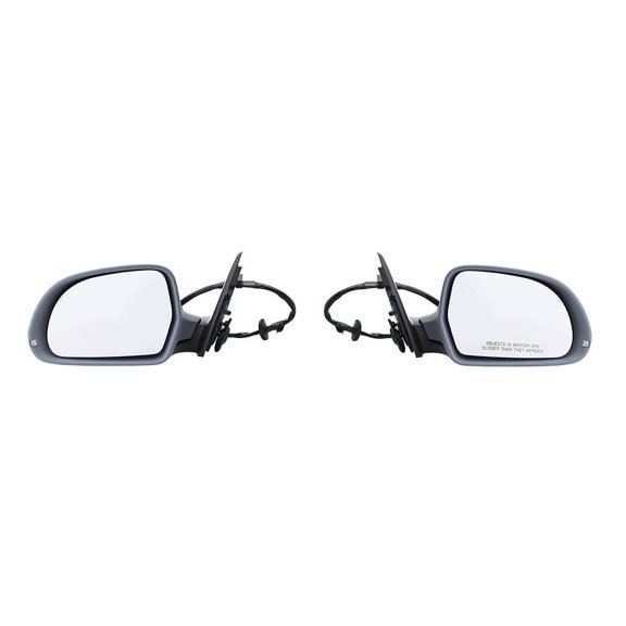 Pair Door Mirror Fits Audi Q3 2015-2016 Side Assist 4F0857527Cgru 8K1949146A