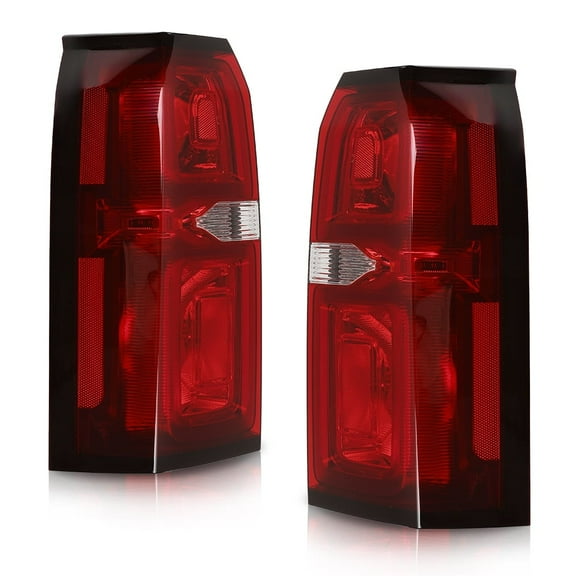 Pair Driver and Passenger Side Red Turn Lamp Taillights Assembly Fit For Chevrolet Suburban/Tahoe 2015-2020