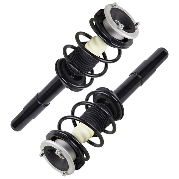 Pair Duralo Front Strut Spring Assembly For BMW 525i 528i 530i & 535i E60 E61 w/o Sport Suspension or xDrive AWD