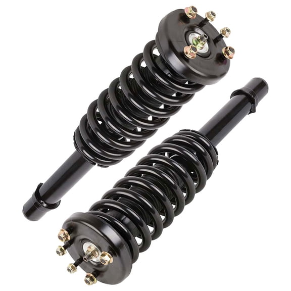 Pair Duralo Front Strut & Spring Assembly For Honda Accord 2003 - 2007