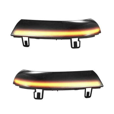 Pair Dynamic LED Turn Signal Light Driver Passenger Side Mirror Indicator for VW Golf 5