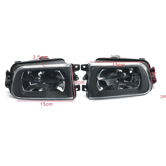 Pair FOG LIGHTS for BMW 5 SERIES E39 Z3 1997-2001 HEADLIGHTS FOG LAMP-