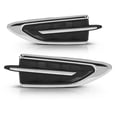 thumbnail image 1 of Pair Fender Vent Insert Molding Plate Kit Black L&R Fit For 2017-2019 Ford Escape, 1 of 10