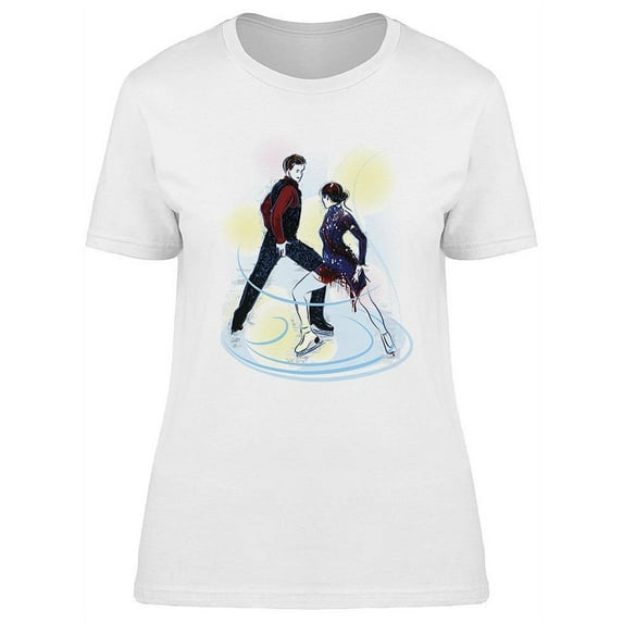 Pair Figure Skating T-Shirt Women -Image by Shutterstock, Female 3X-Large