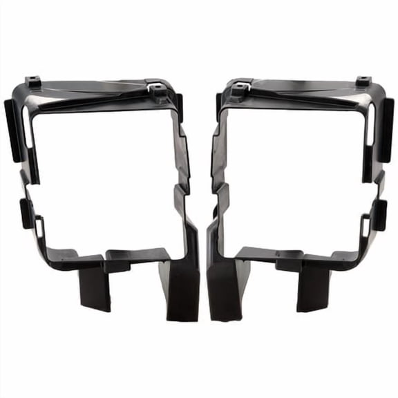 Pair Fog Light Brackets Driving Lamp Mounting Set of 2 Front Driver & Passenger