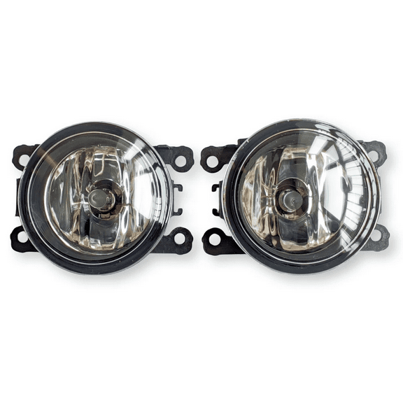 Pair Fog Lights Fit for Ford Fiesta 2013 - 2019 Driving Front Bumper Lamps Assembly Clear Lens