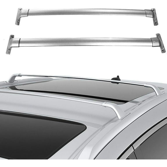 Pair For 2014-2021 Infiniti QX60 JX35 Roof Rack Top Rail Aluminum Cross Bar USA