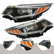 Pair For 2016 -2018 Kia Optima Projector Headlights Left+Right & LED DRL USA