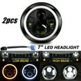 thumbnail image 1 of Pair For Datsun 240Z 260Z 280Z 280ZX Round 7" inch LED Headlight Amber Turn Signal, 1 of 14