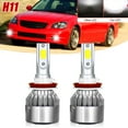 thumbnail image 1 of Pair For Toyota Prius C 2012-2014 H8 H9 H11 LED Headlight Bulbs Low Beam 6000K Bright White, 1 of 10