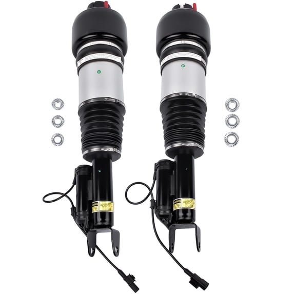 Pair Front Air Suspension Strut Shock for Mercedes-Benz CLS350/500/550 & E-Class (2003-2011), OEM: 2113205513, 2113206113, 2193201113, 75-20104 RI, Left & Right Fit