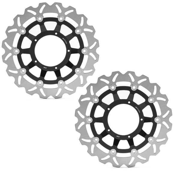 Pair Front Brake Discs Rotors For HONDA GL1800 GL 1800 Goldwing 1800CC 2018-2022 2019 2020 2021