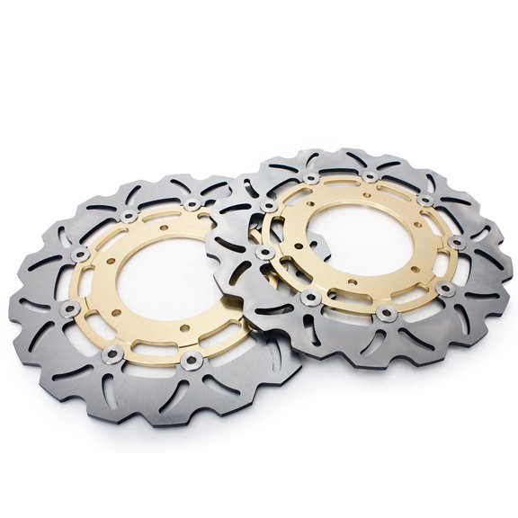 Pair Front Brake Discs Rotors For SUZUKI GSXS 1000 / A ABS GSX-S 1000 F / FA ABS 2015-2022 2016 2017 2018 2019 2020 2021