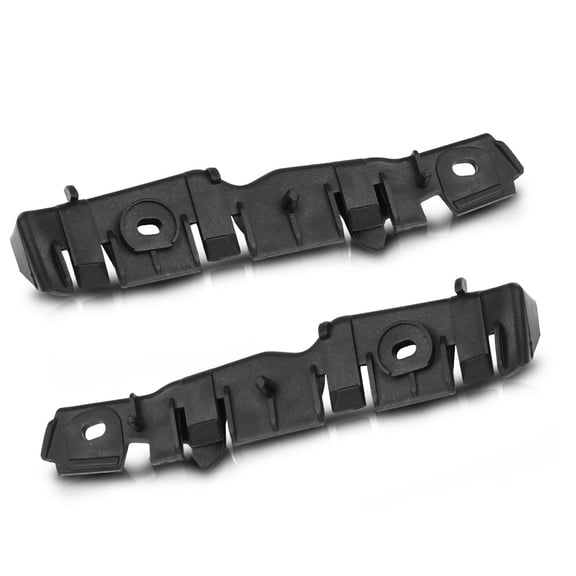 Pair Front Bumper Bracket Left Right Black Fit for 2003-2013 Audi A3 8P0807183B 8P0807184B