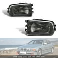 thumbnail image 1 of Pair Front Bumper Fog Light Lamps Without Bulbs For BMW E39 5-Serise 1995-1998, 1 of 11