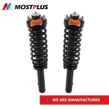MOSTPLUS 2PCS Front Complete Struts Shock Absorbers for 1997-2001 Honda CR-V 4WD FWD