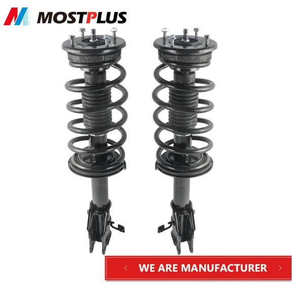 Pair Front Complete Shock Struts&Coils For 2007-2014 Ford Edge Lincoln MKX V6