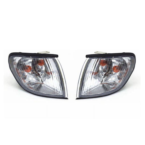 Pair Front Headlight Corner Light Turn Signal Indicator Lamp for H1 Starex 1995-2005 White