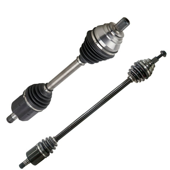 Pair Front Left Right CV Axle Shafts For Volkswagen VW Tiguan Passat CC & Audi Q3 - BuyAutoParts